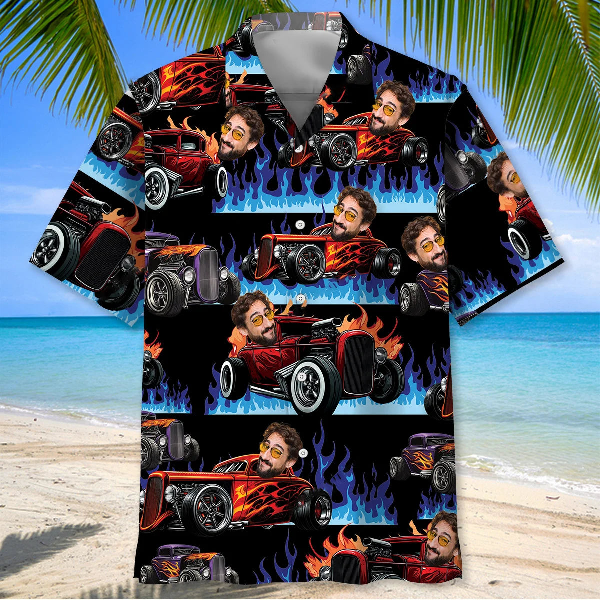 Rod Custom Photo Hawaiian Shirt