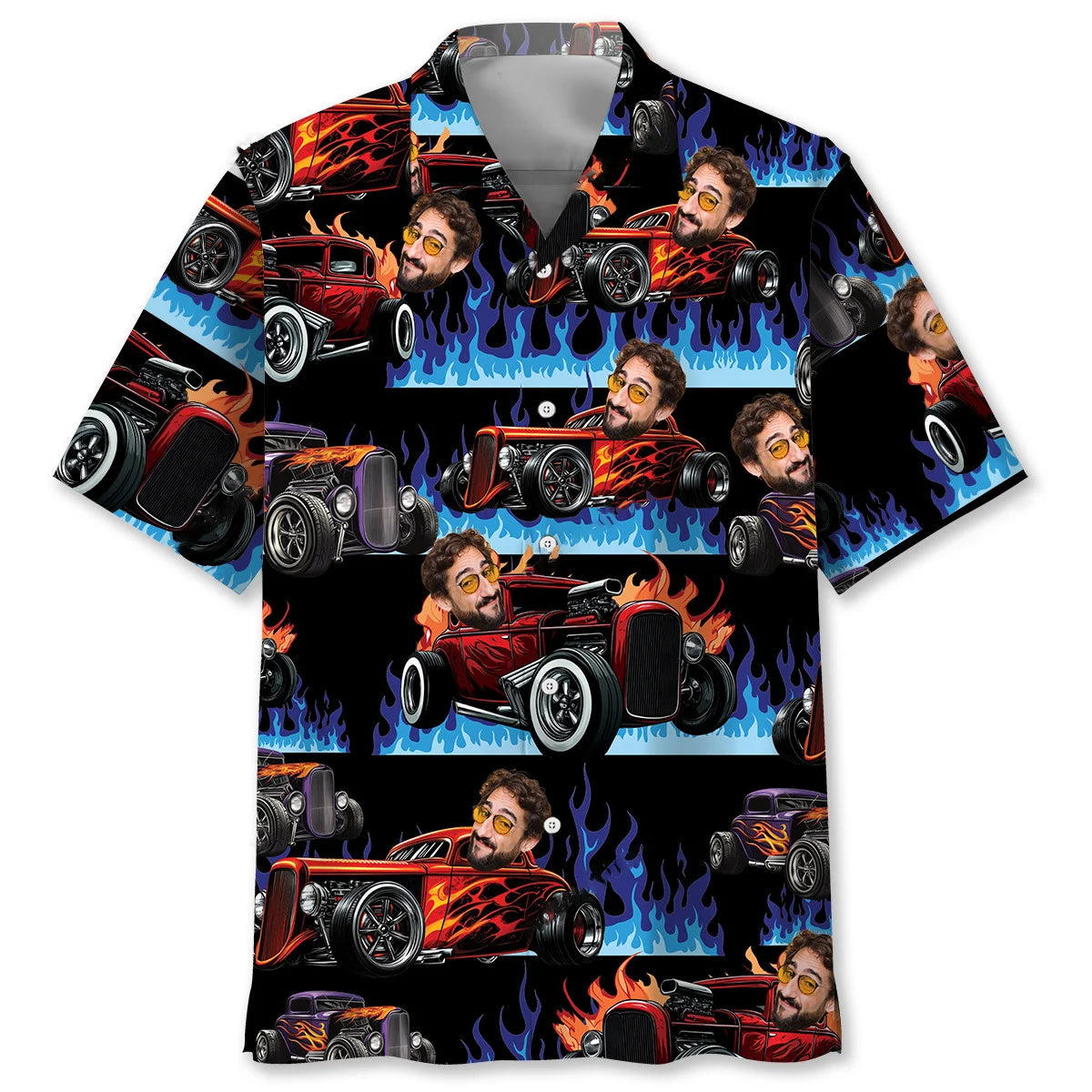 Rod Custom Photo Hawaiian Shirt