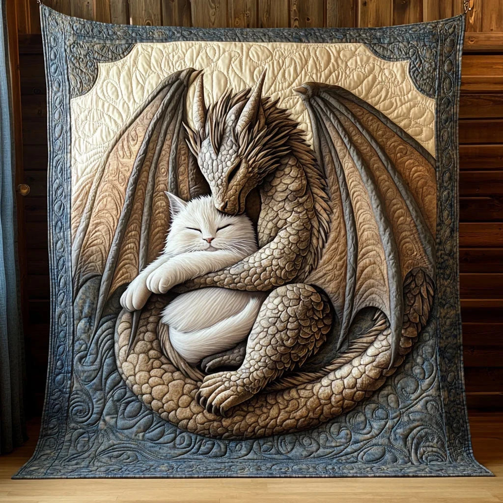 Hugging Friend Quilt Blanket