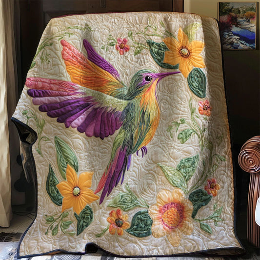 Hummingbird Quilt Blanket