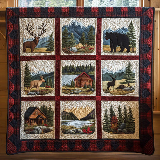 Hunting Creek Lodge Quilt Blanket
