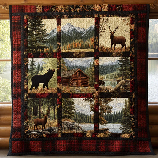 Hunting Wild Path Quilt Blanket