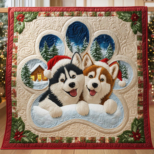 Husk Love Quilt Blanket