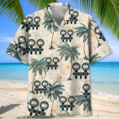 Hvac Techician Tropical Hawaiian Shirt