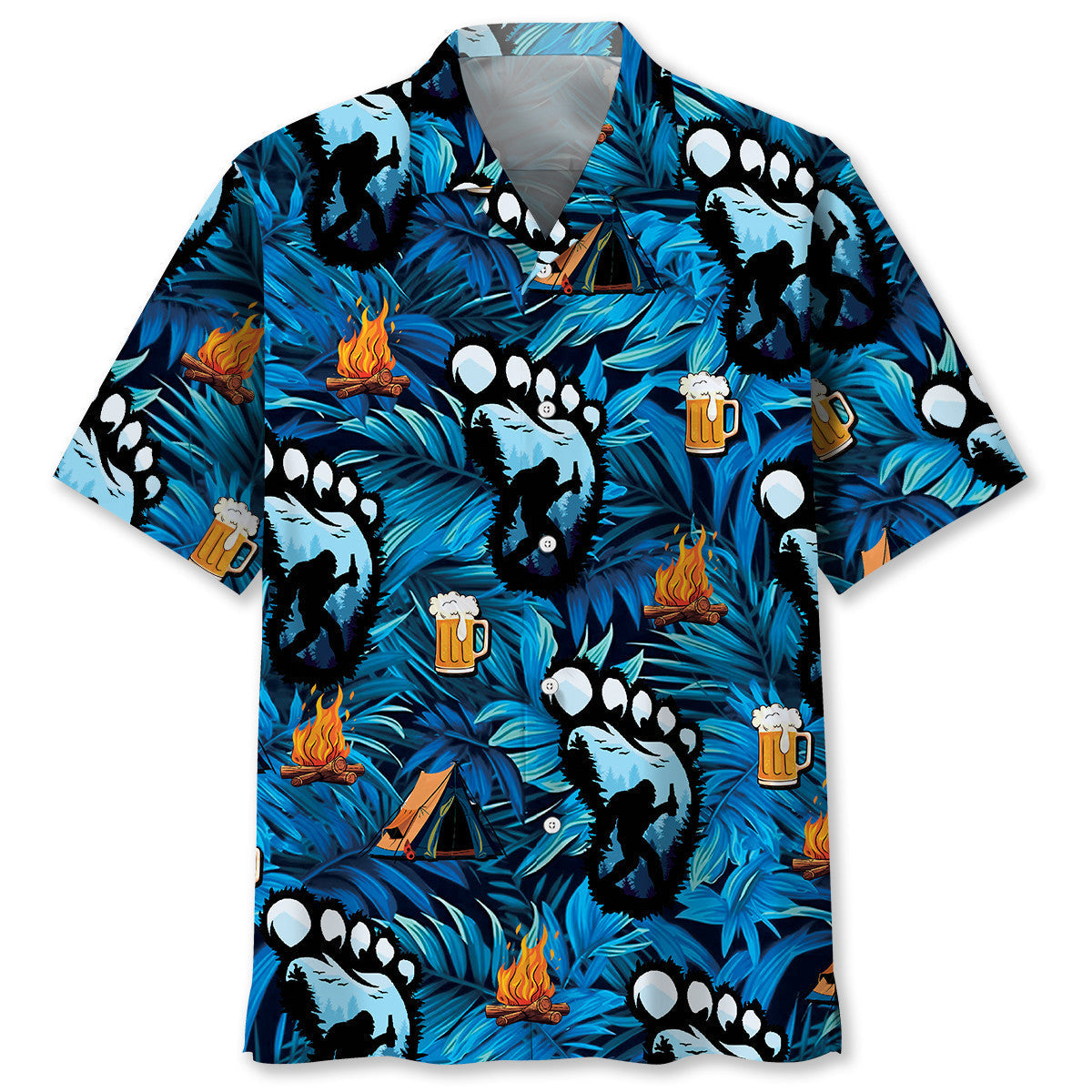 I Don T Always Drink When I Am Camping Hawaiian Sh - M - hawaiian shirt