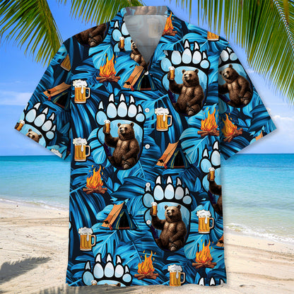 I Don T Always Drink When I M Camping Hawaiian Shi - L - hawaiian shirt