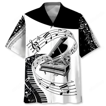 I Don T Make Mistakes When Playing the Piano Hawaiian Shirt