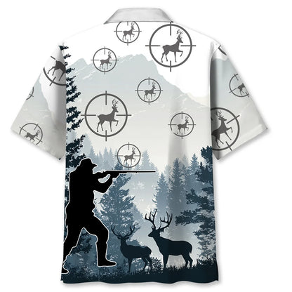 I Like Deer Hunting Forest Hawaiian Shirt