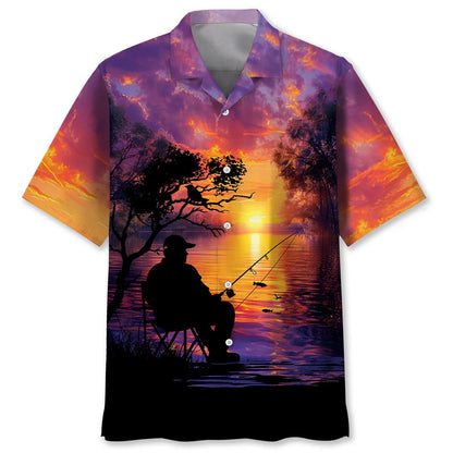 I M Retired my Job is to Go Fishing Hawaiian Shirt
