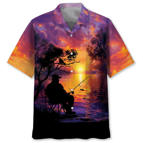 I M Retired my Job is to Go Fishing Hawaiian Shirt
