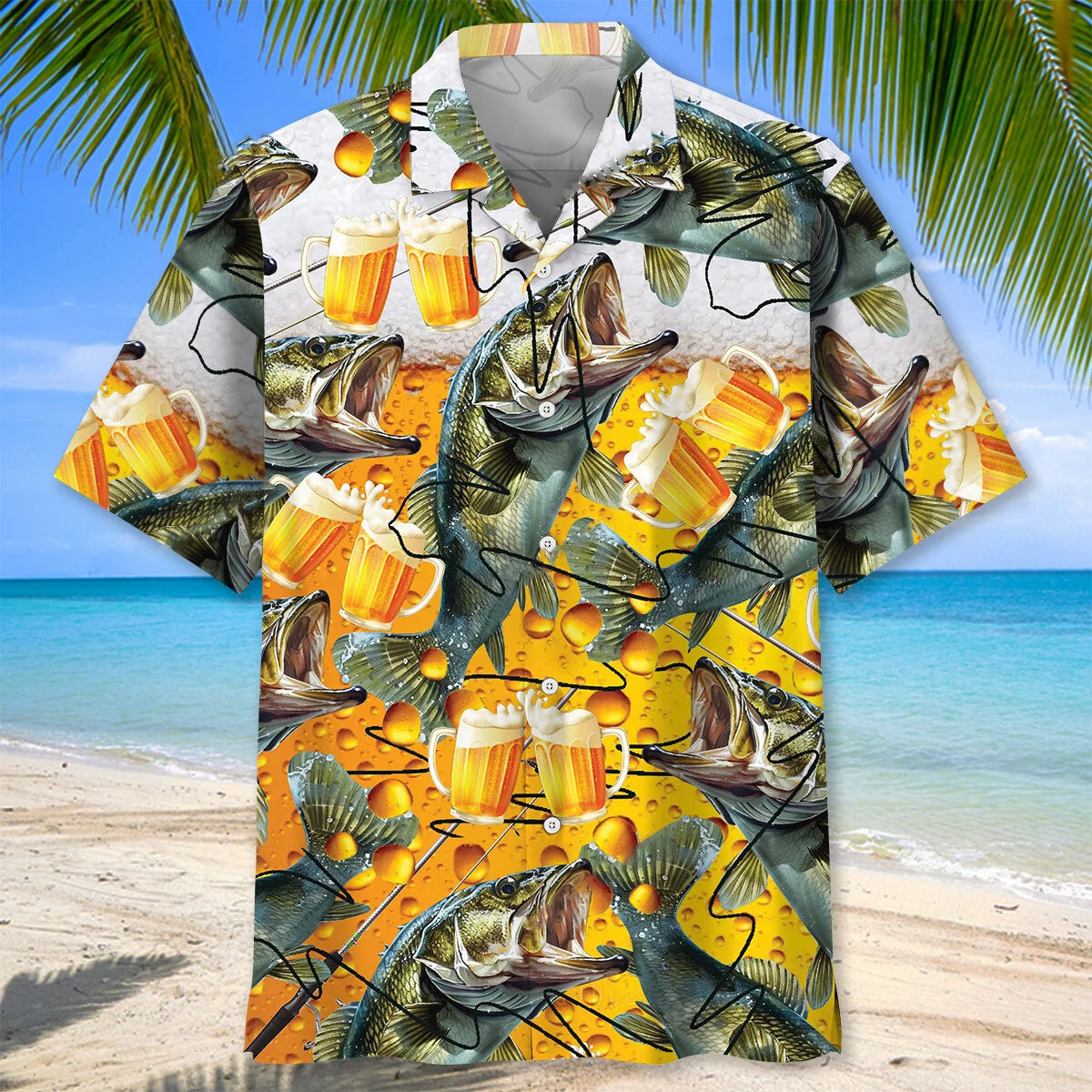 I Rescue Fish From Water and Beer From Bottles Hawaiian Shirt