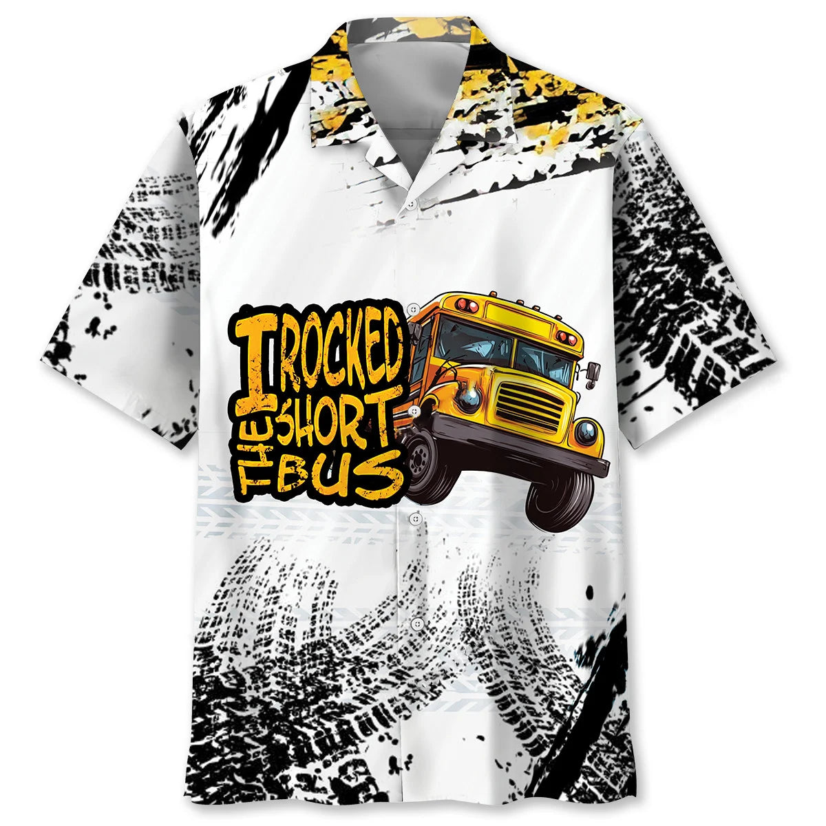 I Rocked the Short School Bus Hawaiian Shirt (view 2)