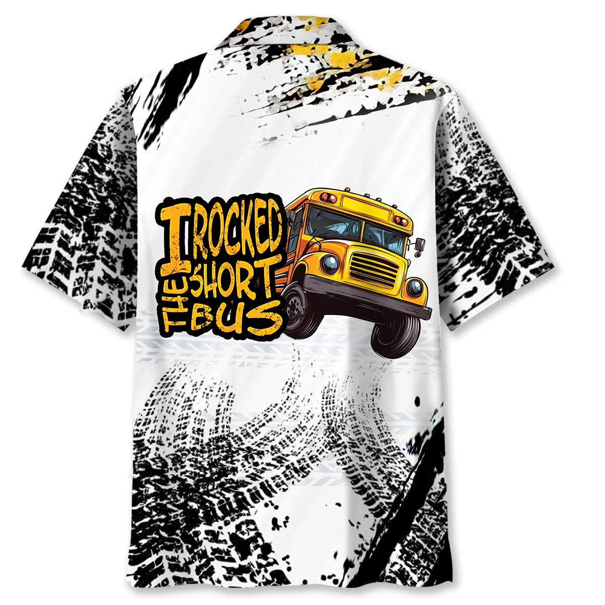 I Rocked the Short School Bus Hawaiian Shirt (view 4)