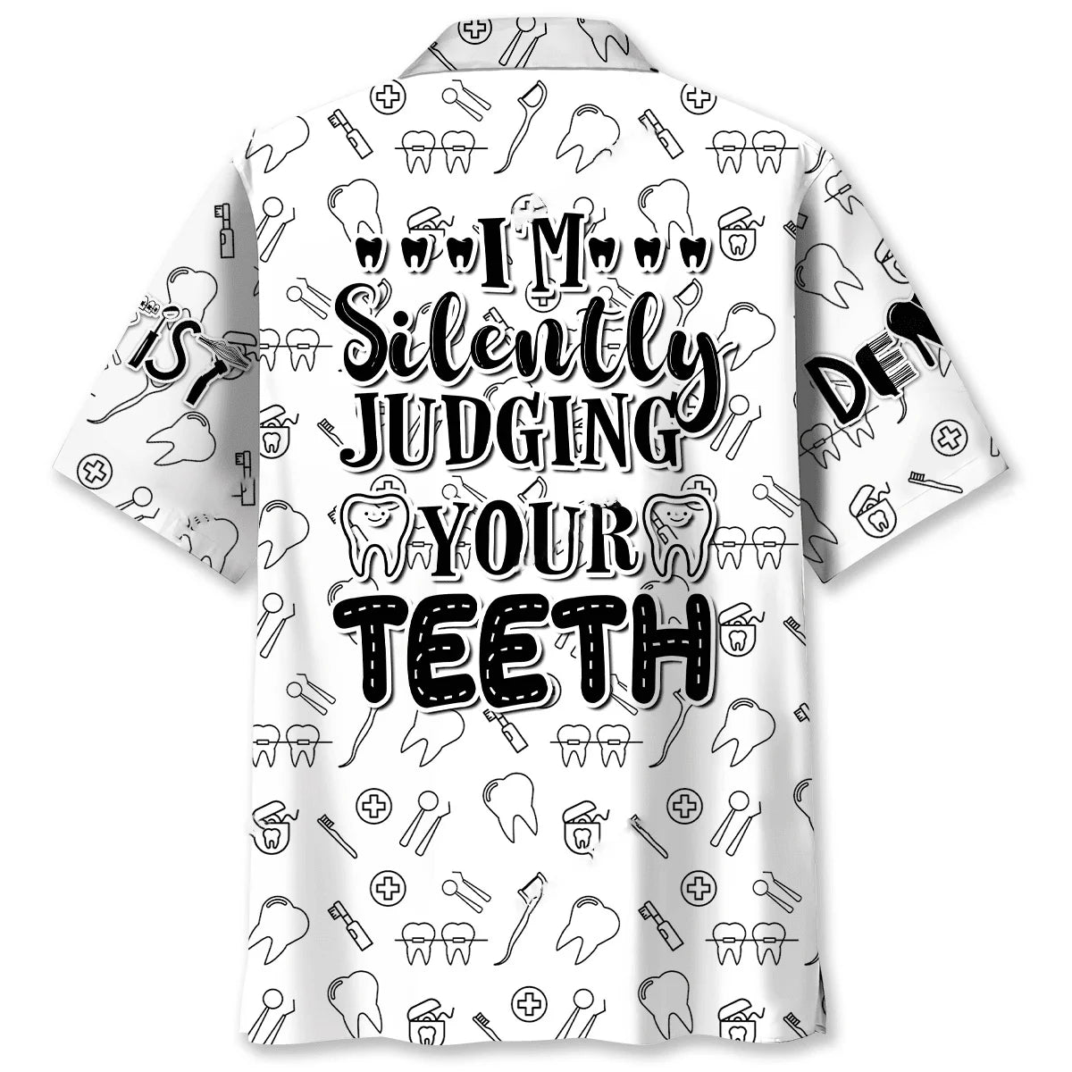 I Silently Judging Your Teeth Hawaiian Shirt