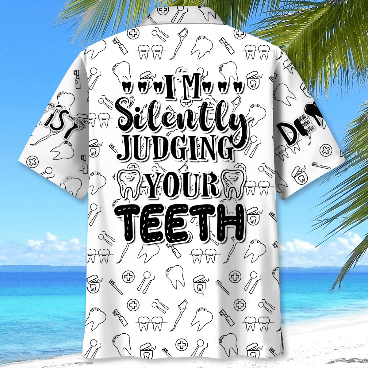 I Silently Judging Your Teeth Hawaiian Shirt