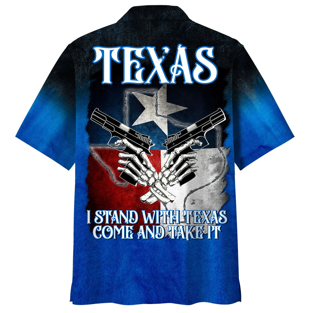 I Stand with Texas Come and Take It Hawaiian Shirt