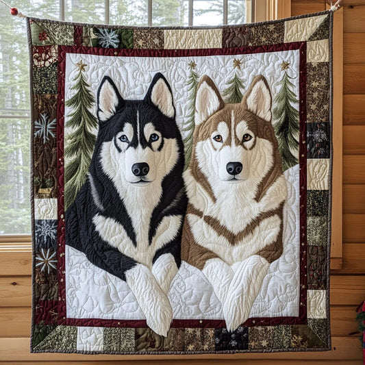 Ice Serenity Quilt Blanket