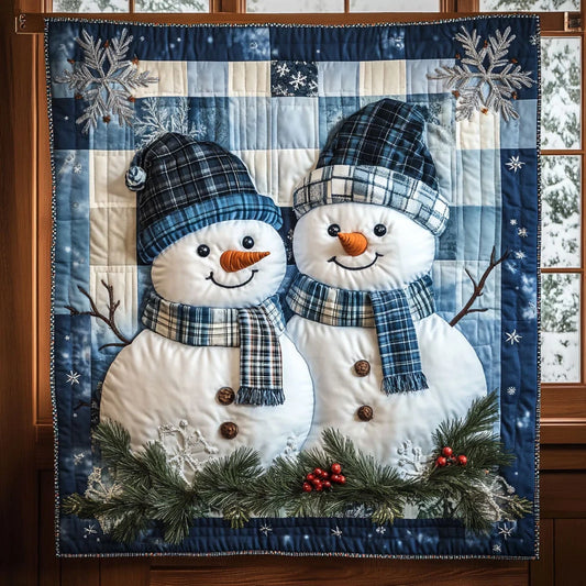 Icy Friends Quilt Blanket