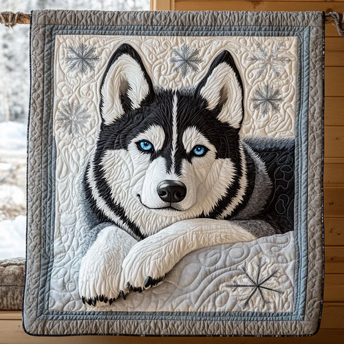 Icy Spirit Quilt Blanket
