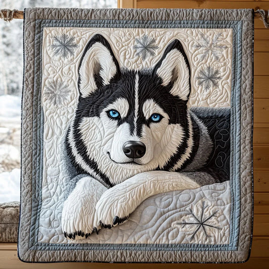 Icy Spirit Quilt Blanket