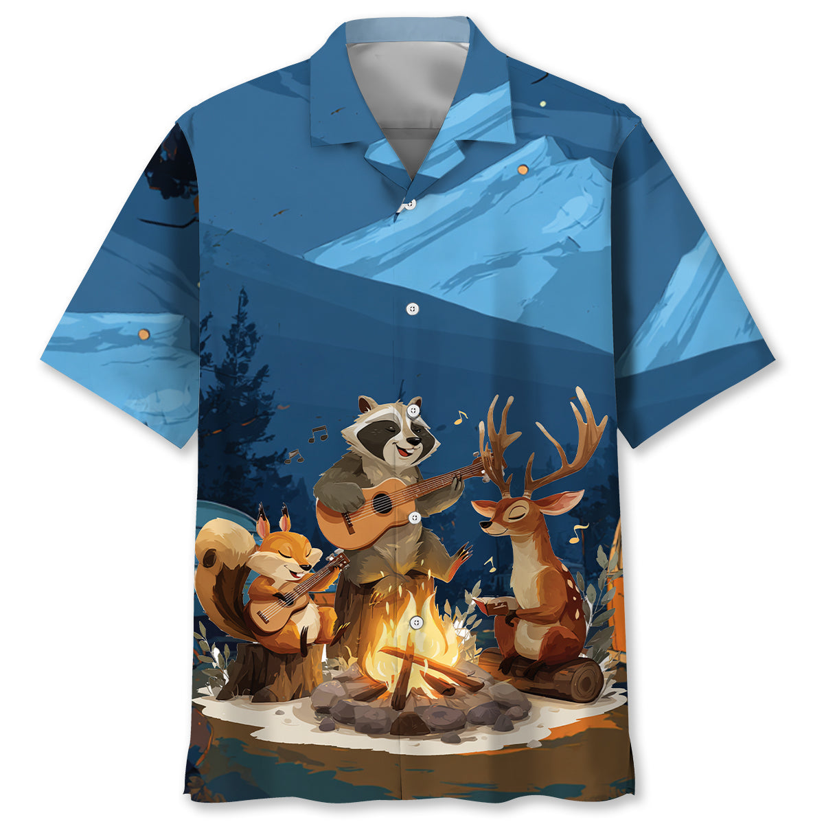 If You Think I M Nutty You Should See the Rest of my camping friend hawaiin shirt - hawaiian shirt