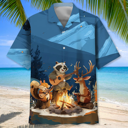 If You Think I M Nutty You Should See the Rest of my camping friend hawaiin shirt - hawaiian shirt