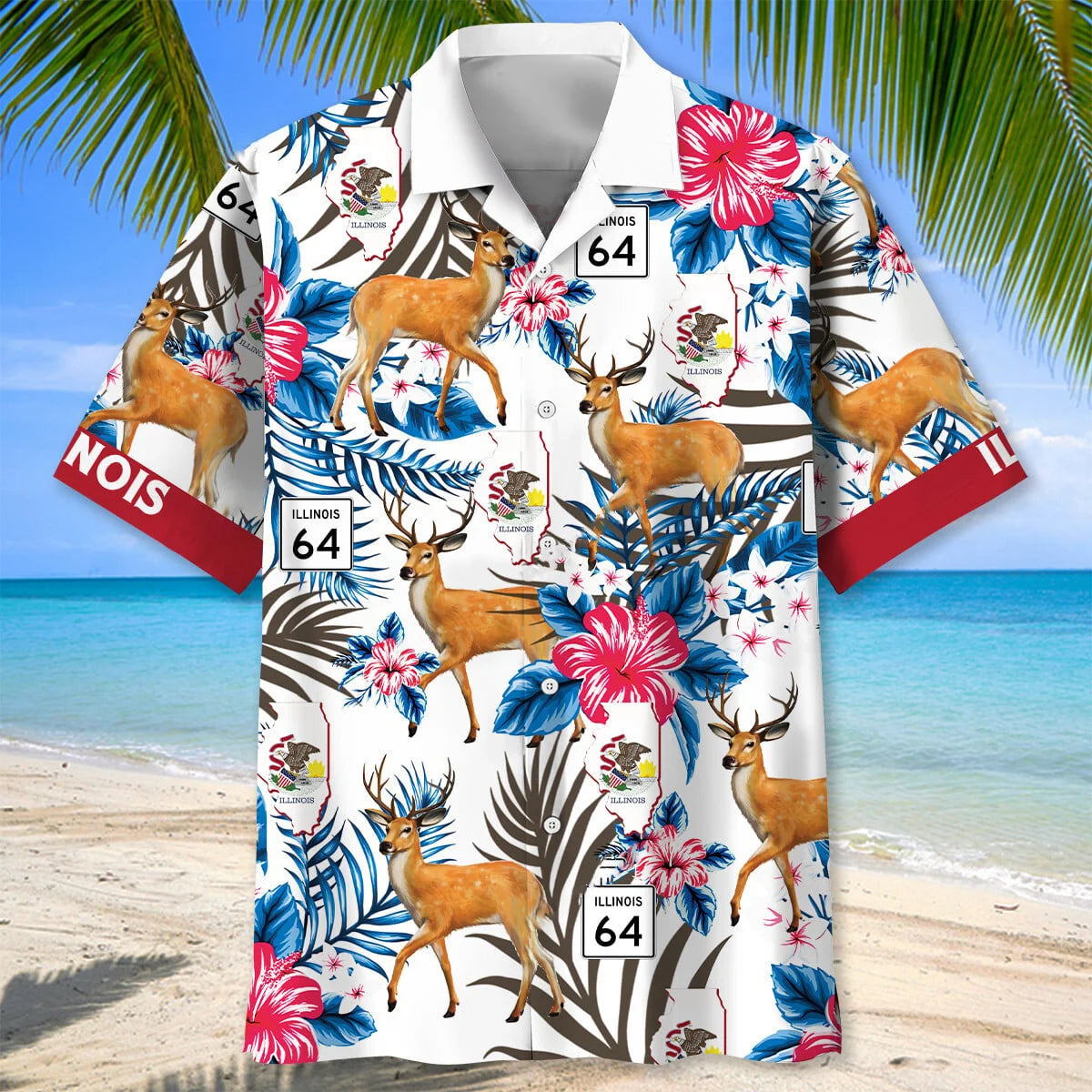 Illinois Proud Hawaiian Shirt