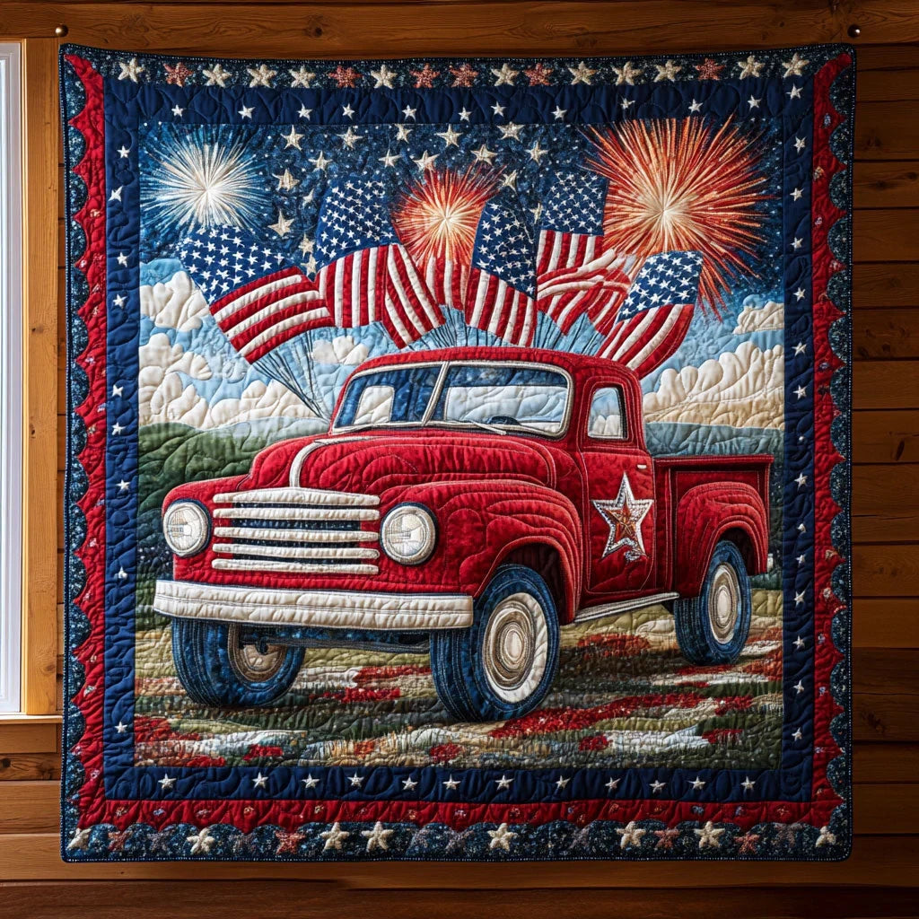 Independence Truck Quilt Blanket