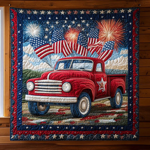 Independence Truck Quilt Blanket