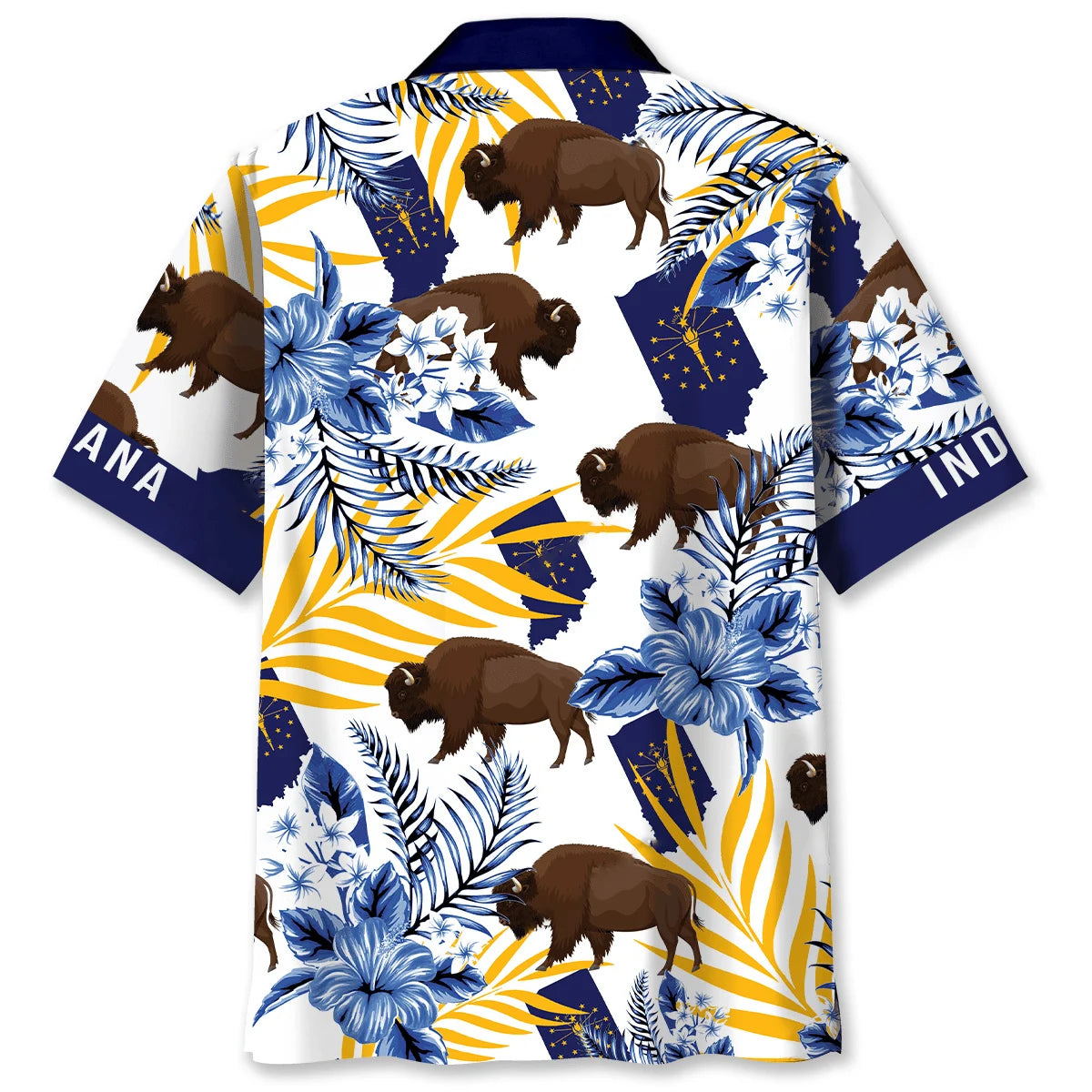 Indiana State Hawaiian Shirt