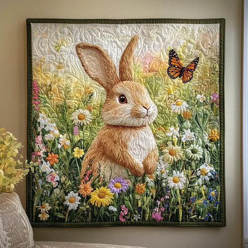 Innocent Rabbit Quilt Blanket