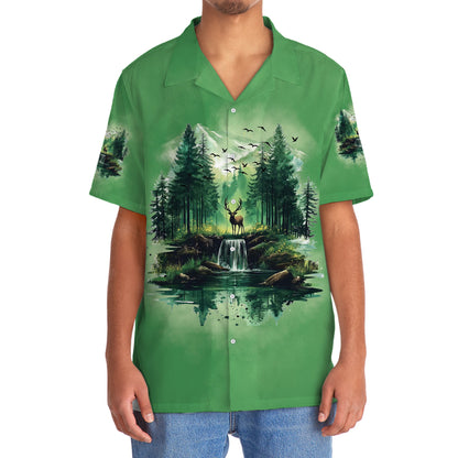 Into the Forest I Go Hawaiian Shirt - 2XL - hawaiian shirt
