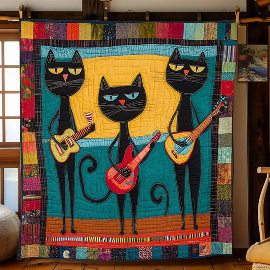Jazz Tails Quilt Blanket