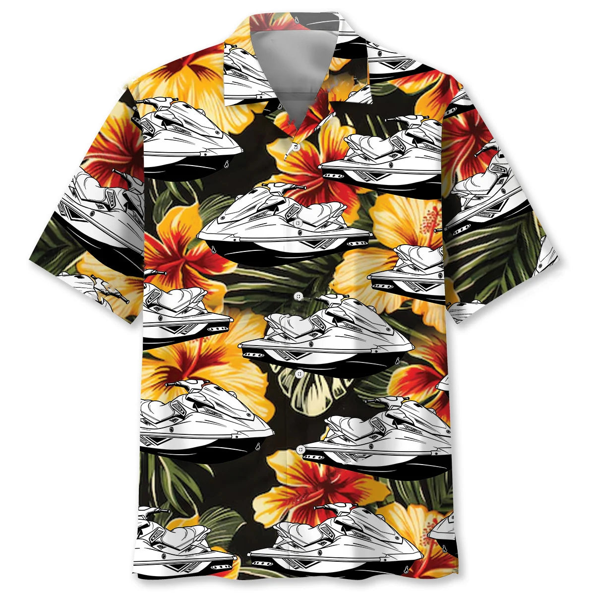 Jet Ski Lover Hawaiian Shirt