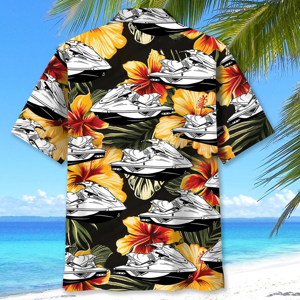 Jet Ski Lover Hawaiian Shirt