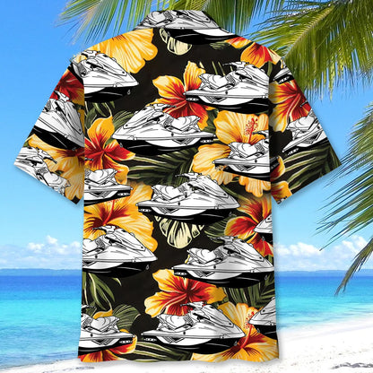 Jet Ski Lover Hawaiian Shirt