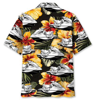 Jet Ski Lover Hawaiian Shirt