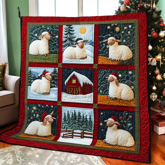 Jolly Sheep Quilt Blanket