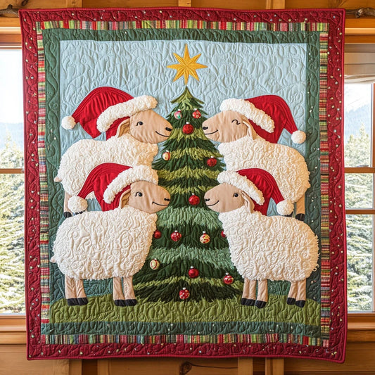 Jolly Sheep Quilt Blanket