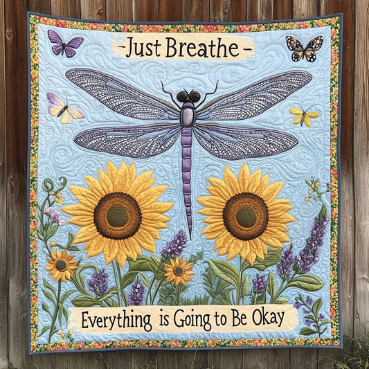 Journey Of Light Quilt Blanket