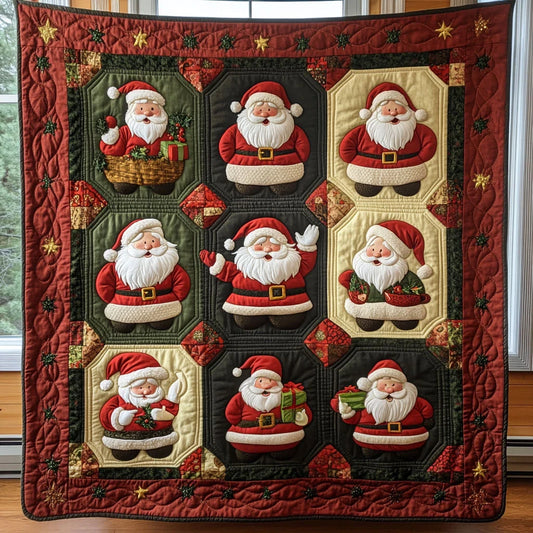 Joyful Night Quilt Blanket