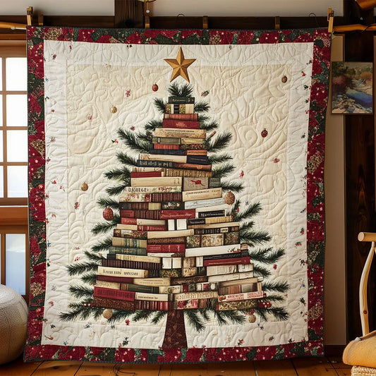 Joyful Page Book Quilt Blanket