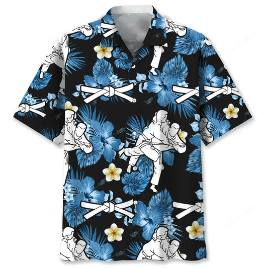 Judo Nature Hawaiian Shirt - S - hawaiian shirt