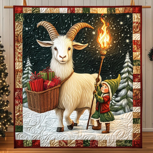 Julegave Delivery Quilt Blanket