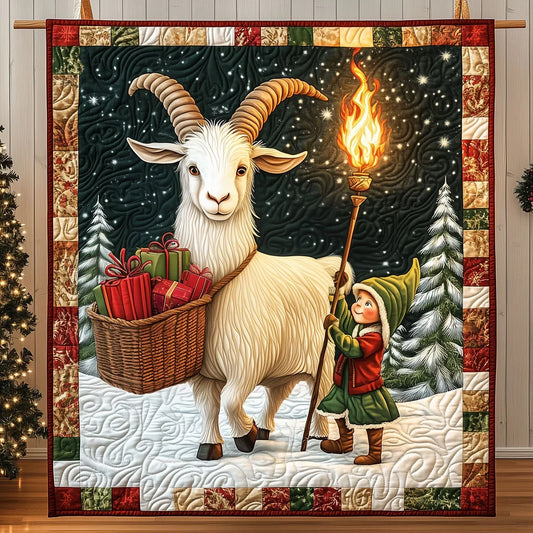 Julegave Delivery Quilt Blanket