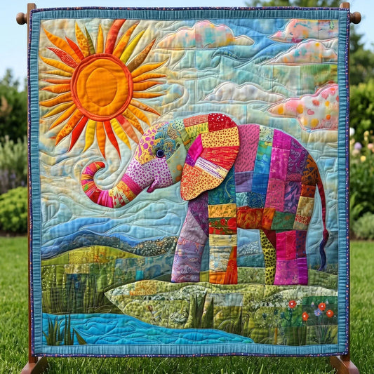 Jumbo Friend Quilt Blanket - Quilted Blanket by OtterMia