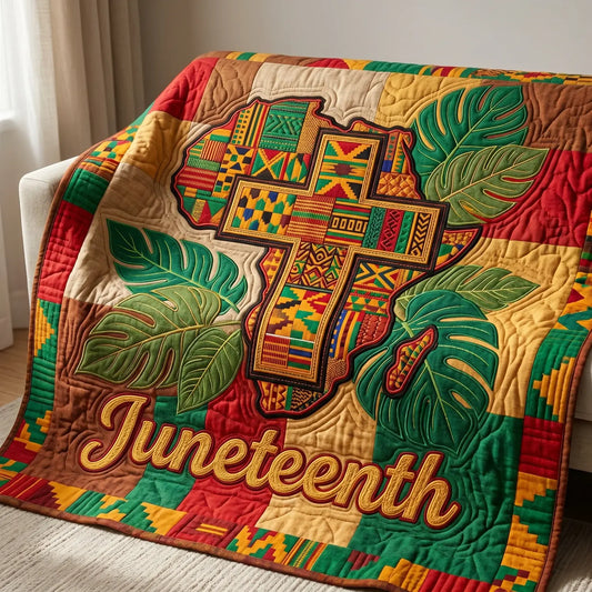 Juneteenth Africa Quilt Blanket