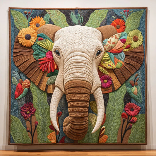 Jungle Jubilee Quilt Blanket