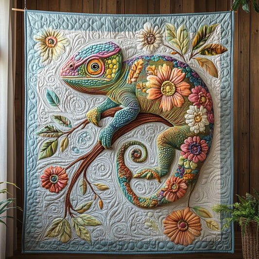 Jungle Swirl Quilt Blanket