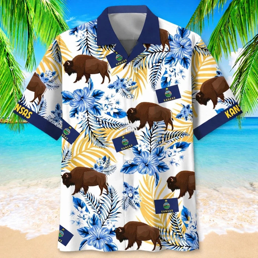Kansas State Proud Hawaiian Shirt